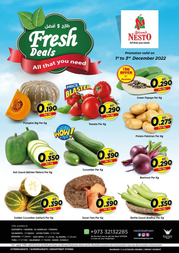 Nesto Fresh Weekend Deals