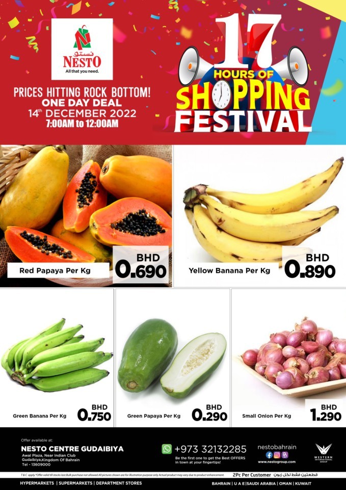 Nesto Centre Shopping Festival