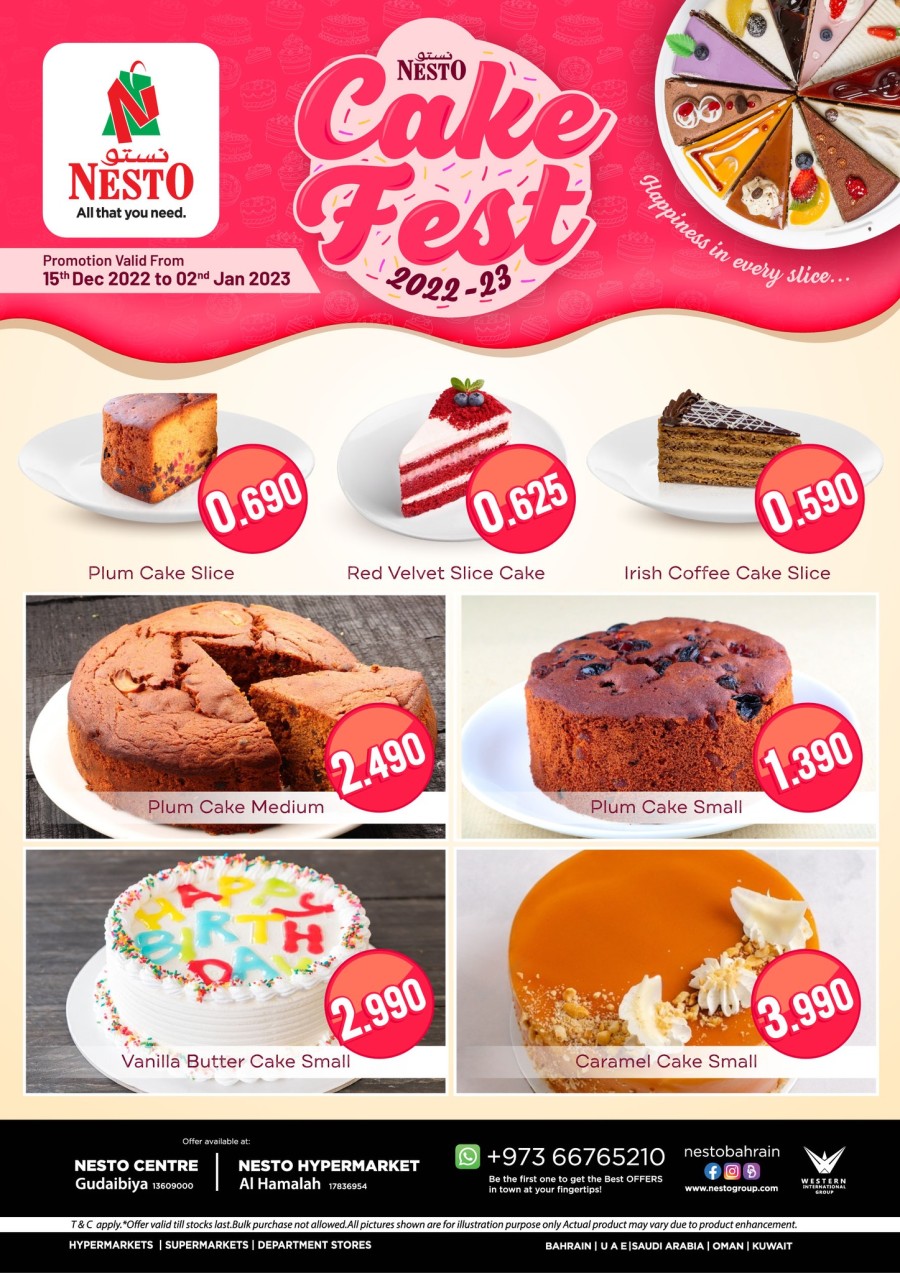 Nesto Cake Fest Promotion