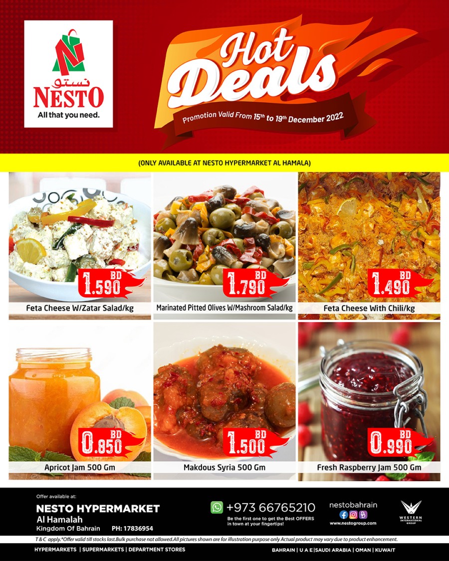 Nesto Hot Food Deals