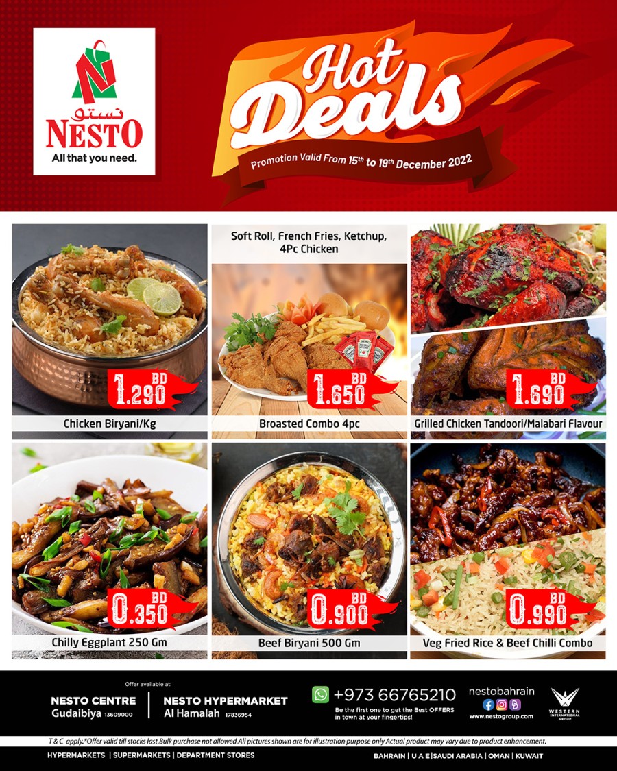 Nesto Hot Food Deals