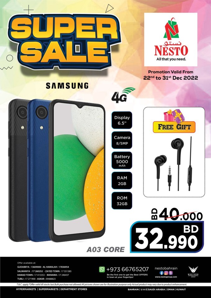 Nesto Super Sale