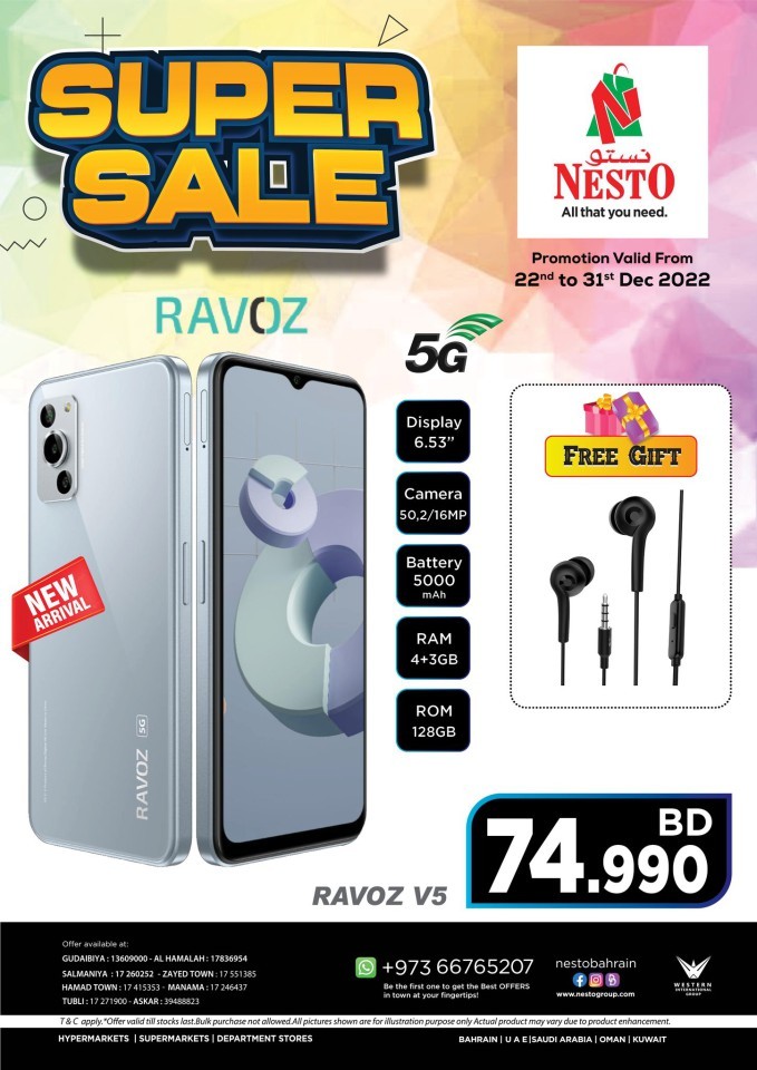 Nesto Super Sale