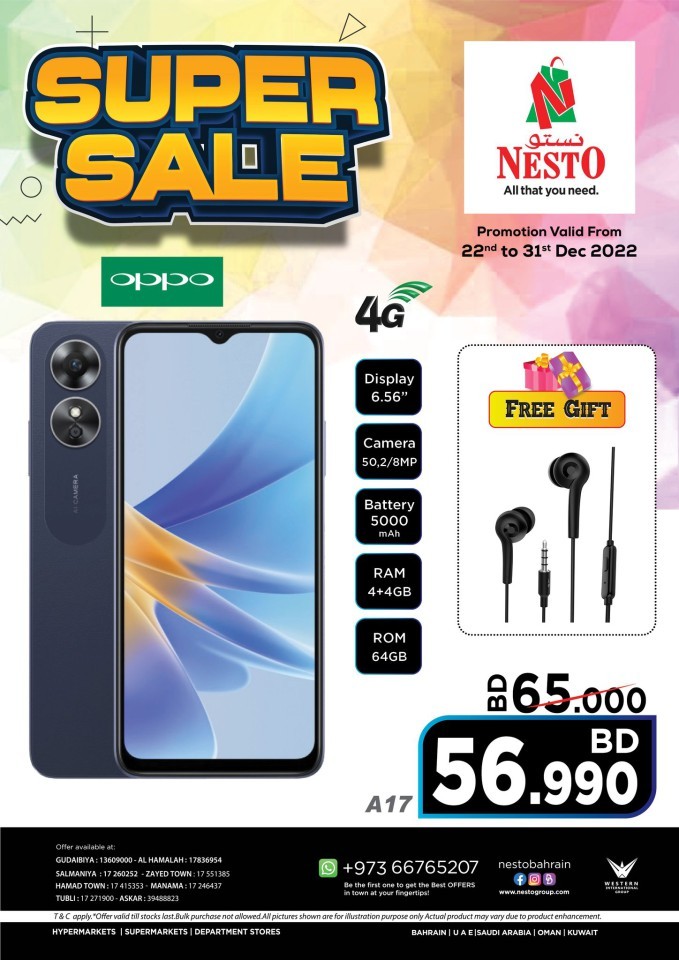 Nesto Super Sale