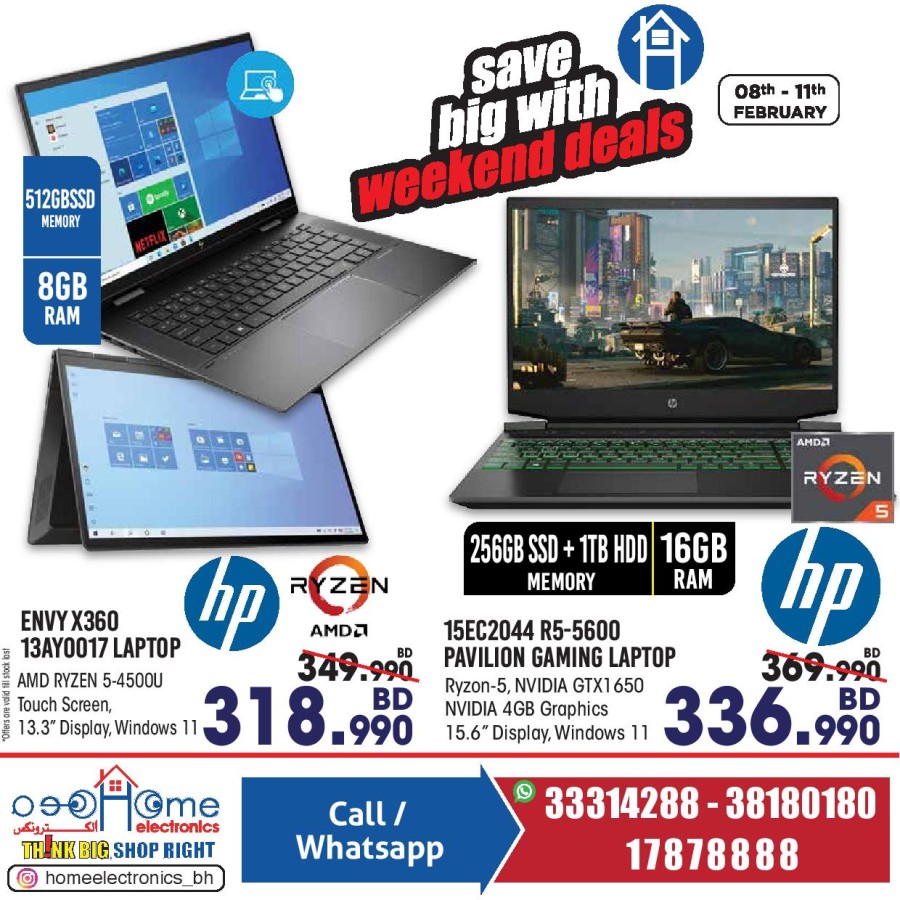Home Electronics Weekend Promotion
