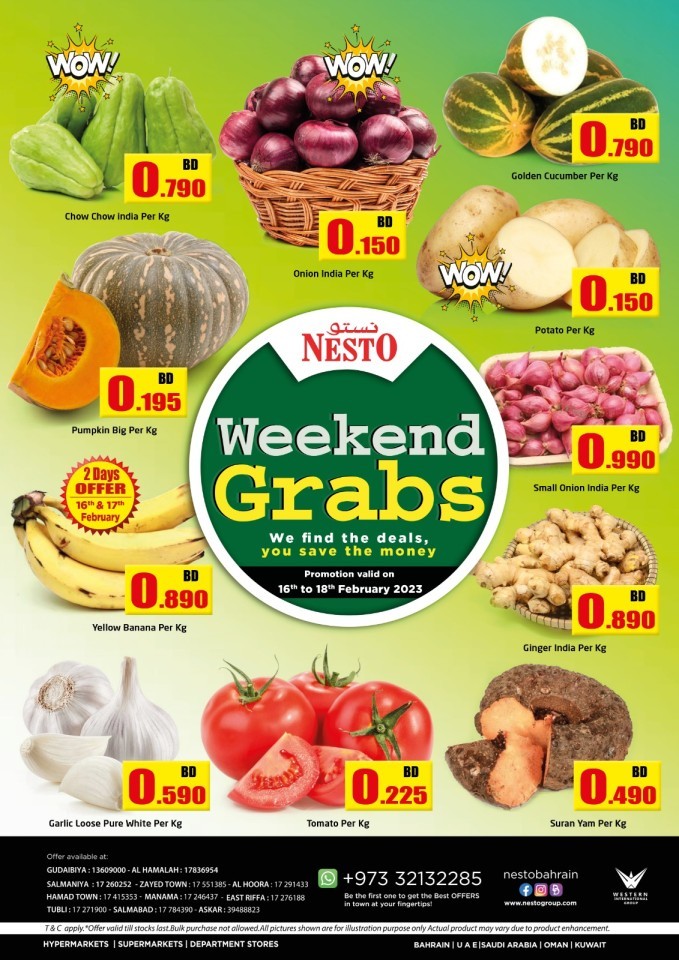Nesto Weekend Offers