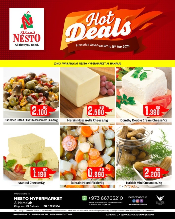 Nesto Hot Deals 16-18 March