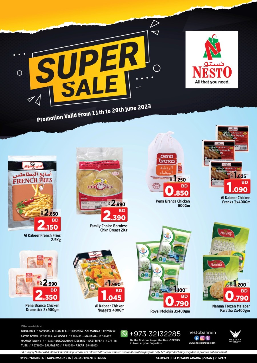 Nesto Super Weekly Sale