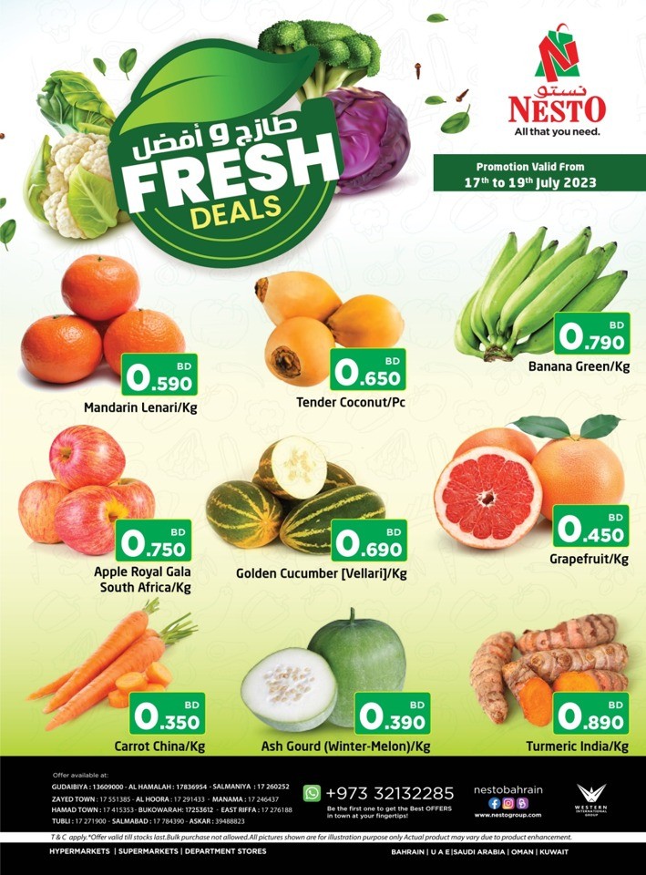 Nesto Midweek Fresh Deals