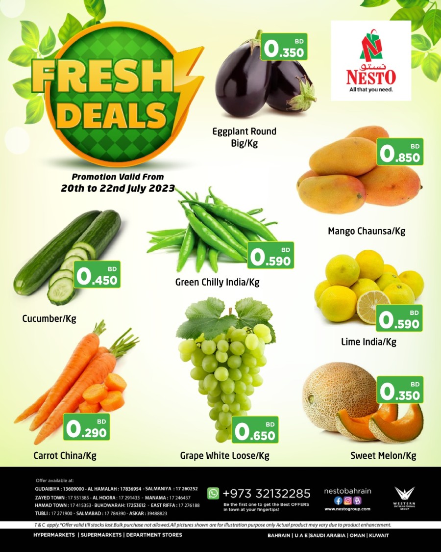 Nesto Fresh 20-22 July 2023