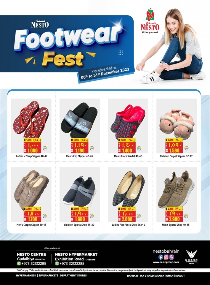 Nesto Footwear Fest Promotion