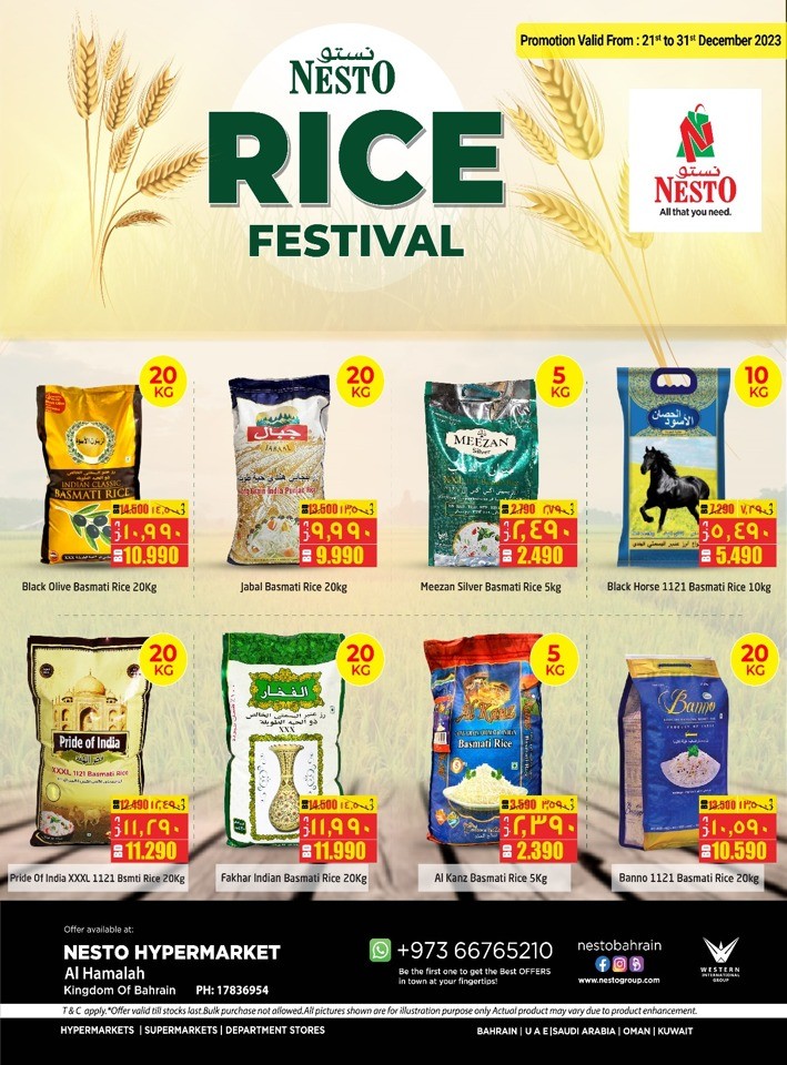 Nesto Al Hamalah Rice Festival