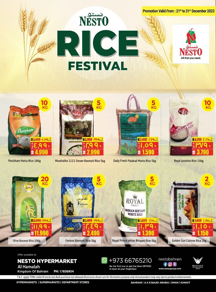 Nesto Al Hamalah Rice Festival