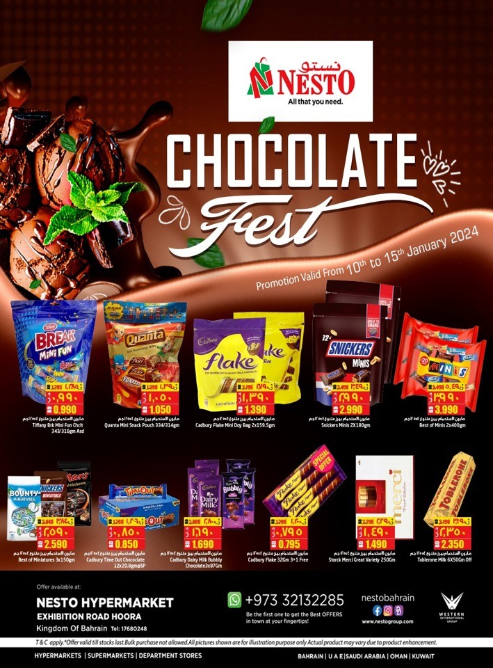 Nesto Chocolate Fest Deal