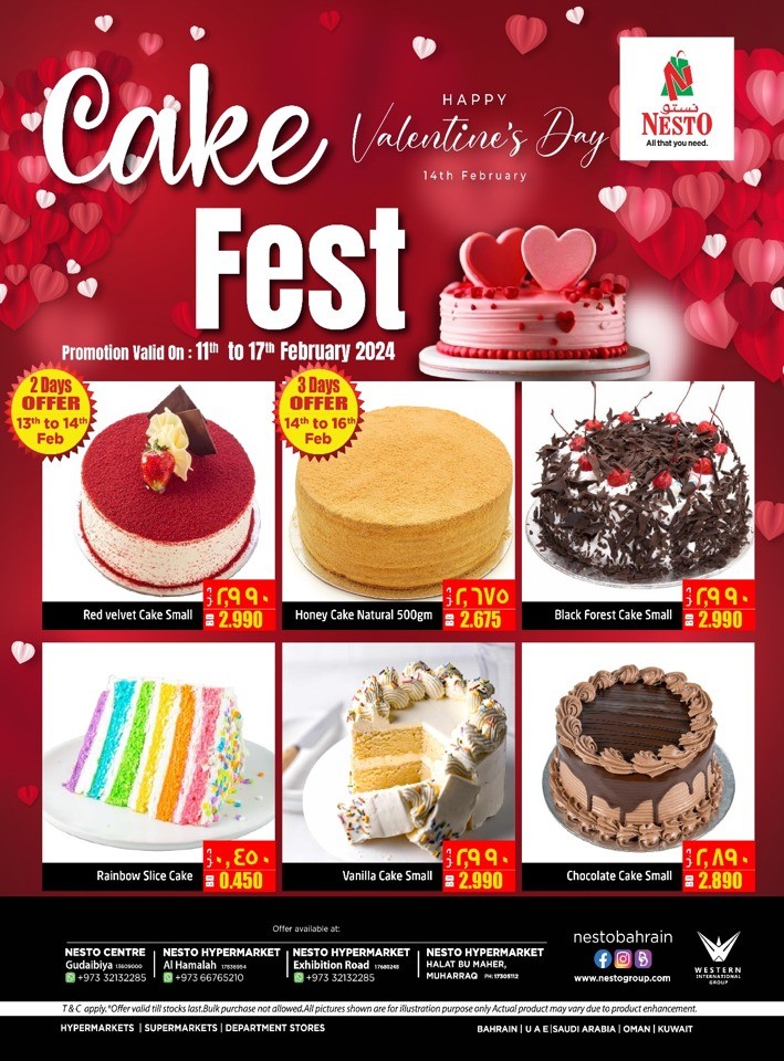 Nesto Cake Fest Deal