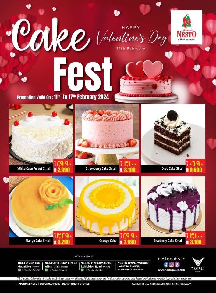 Nesto Cake Fest Deal