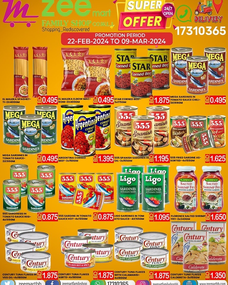 Zeemart Family Shop 0.995 Deal