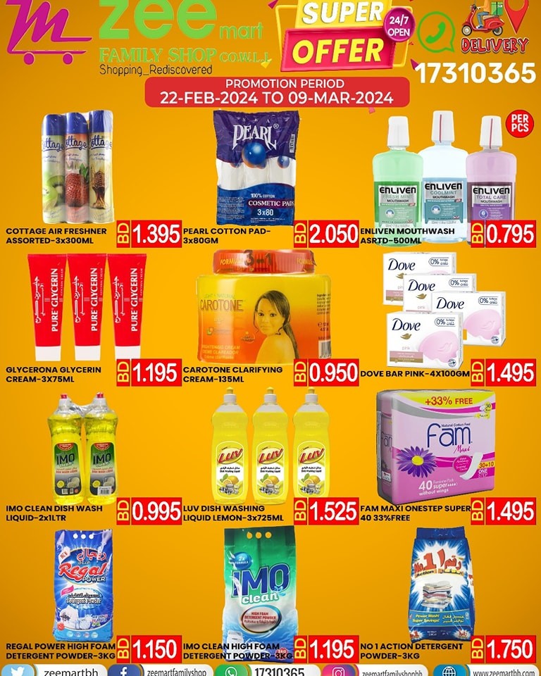 Zeemart Family Shop 0.995 Deal