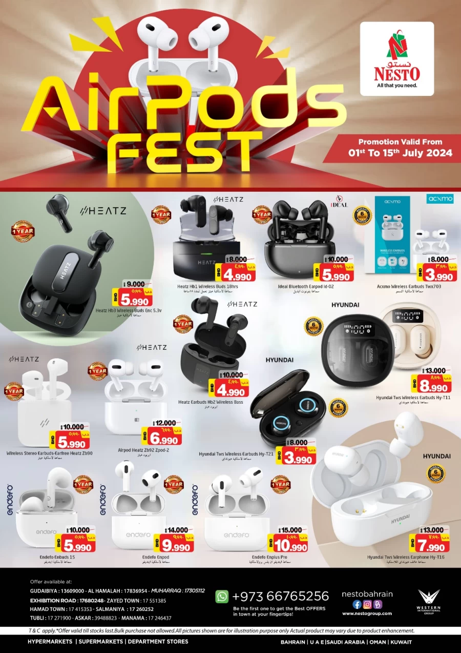 Nesto Airpods Fest