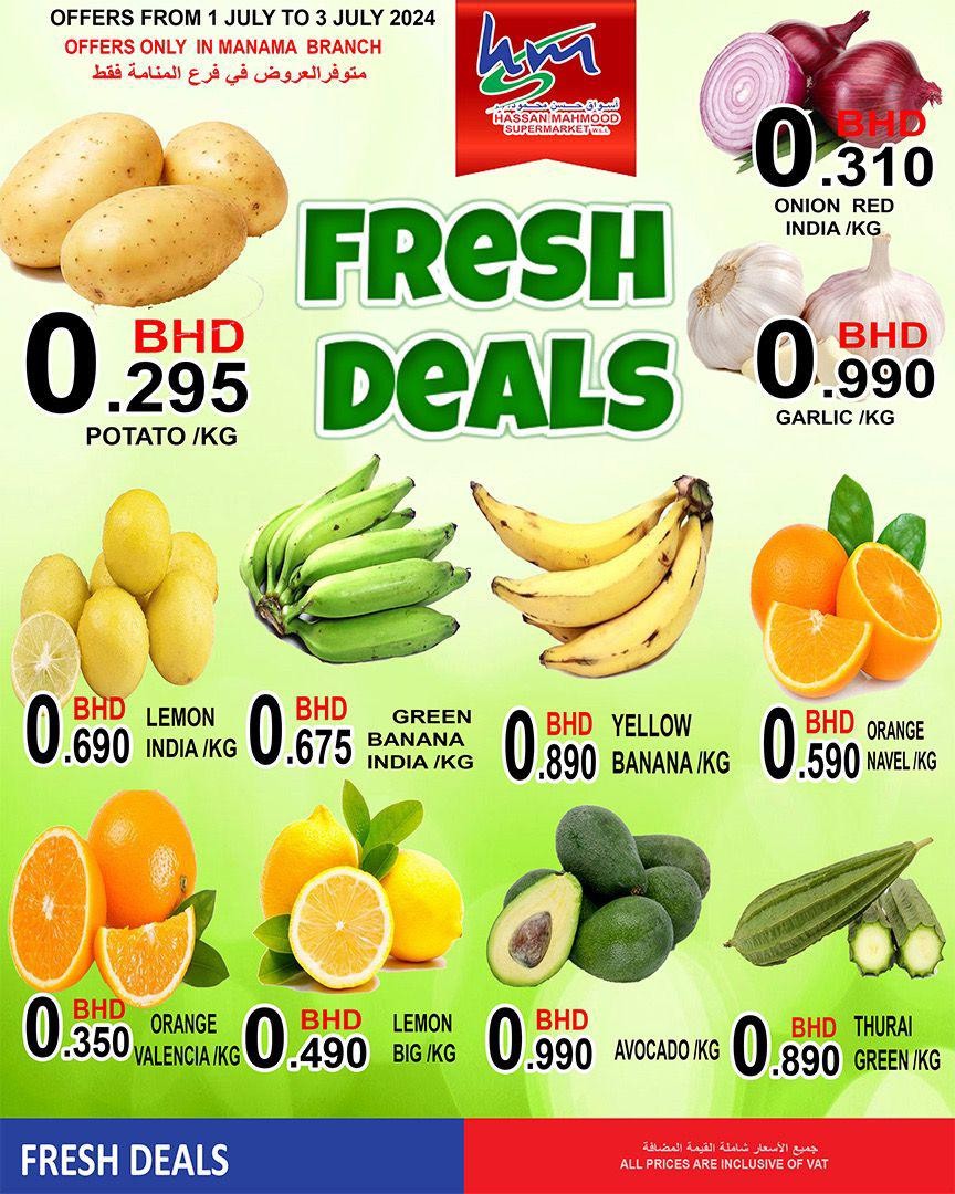 Fresh Deals 1-3 July 2024