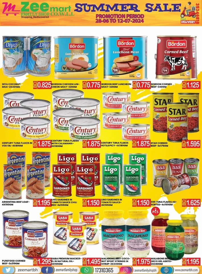 Zeemart Family Shop Summer Sale