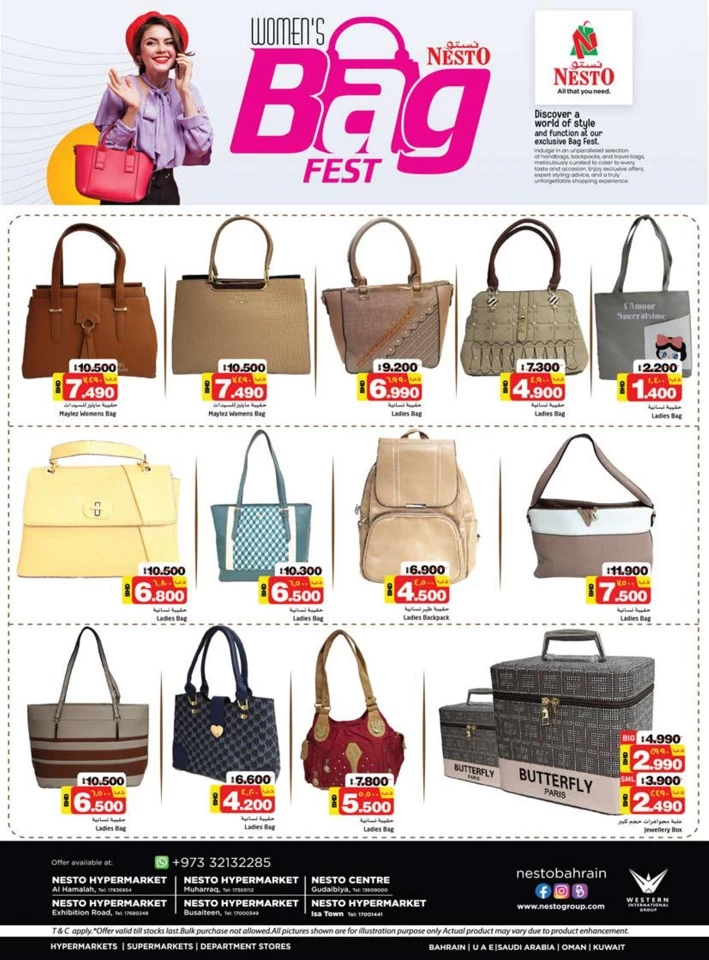 Nesto Women's Bag Fest