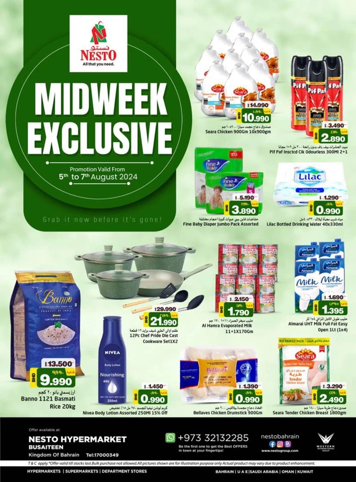 Busaiteen Midweek Exclusive Deal