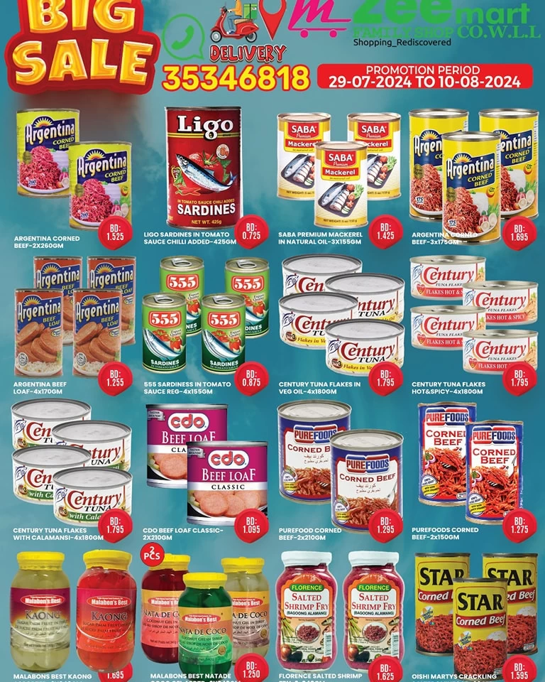 Zeemart Family Shop Big Sale