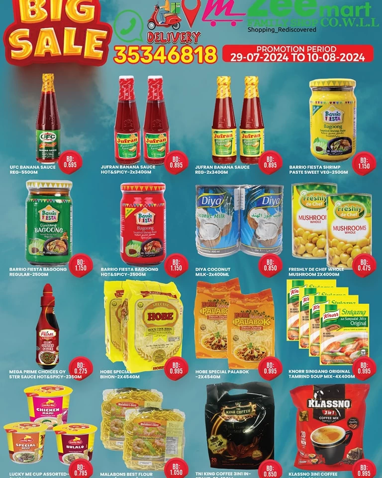 Zeemart Family Shop Big Sale