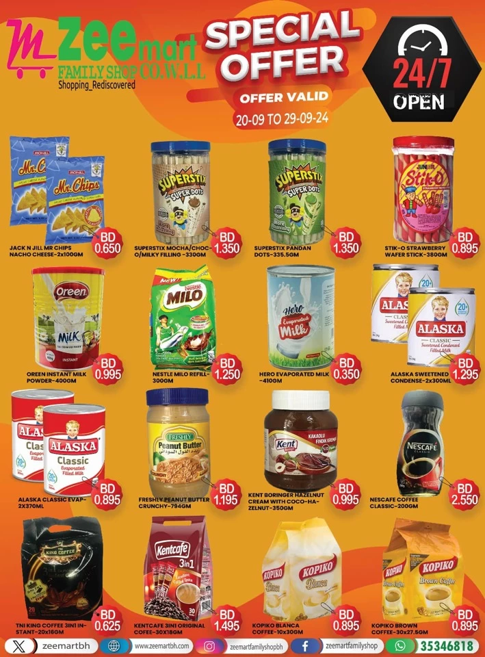 Zeemart Family Shop Special Offer