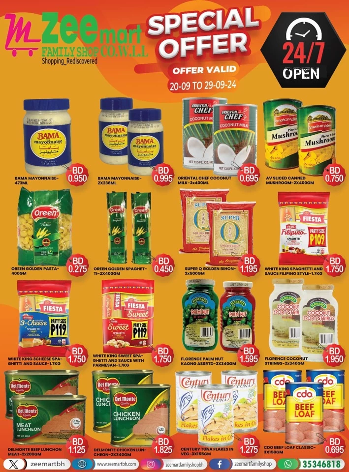 Zeemart Family Shop Special Offer