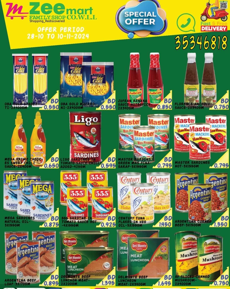 Zeemart Family Shop Special Offer