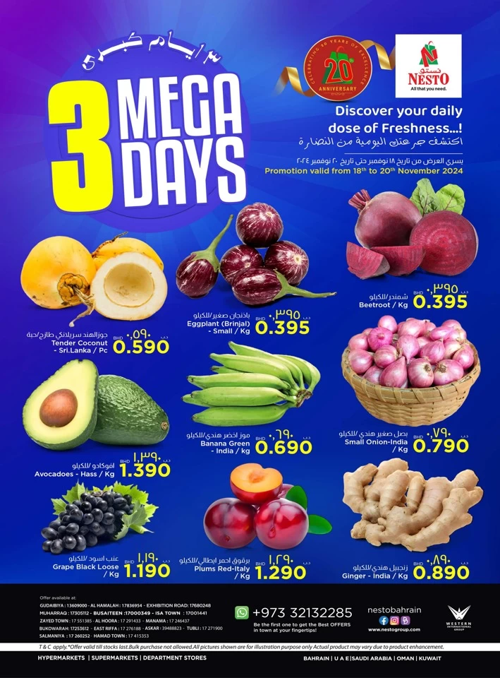 Nesto 3 Mega Days Sale