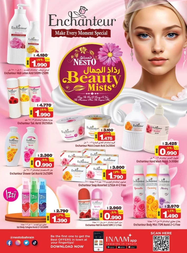 Nesto Beauty Mists Deal