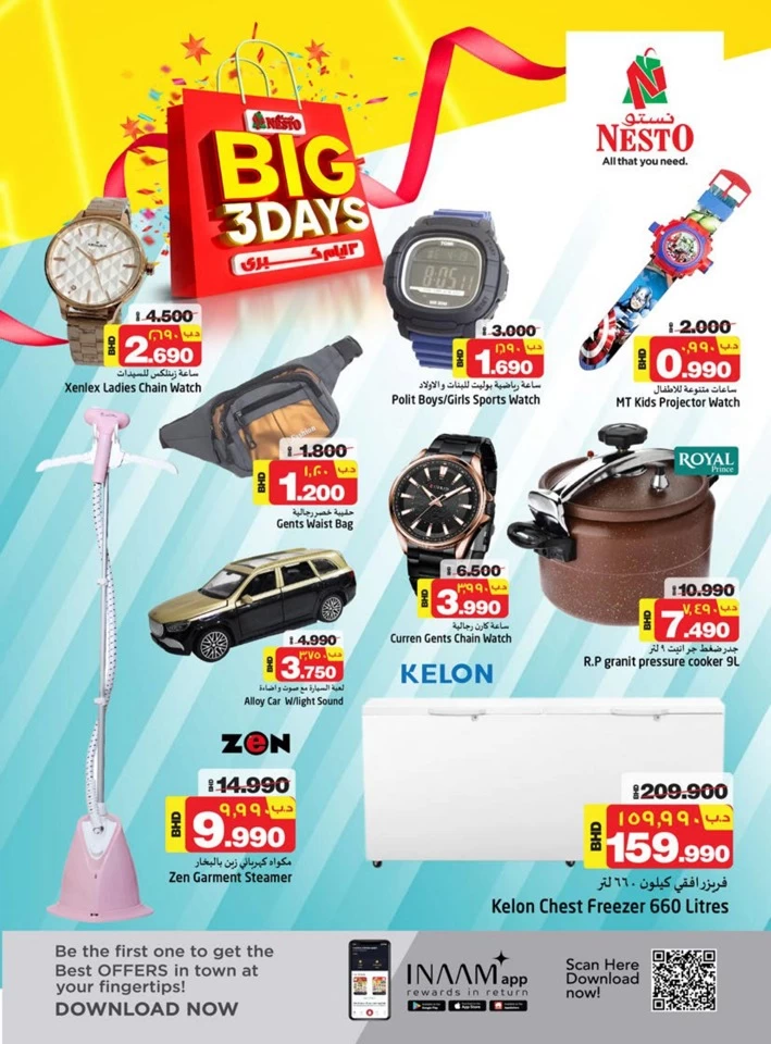 Nesto Big 3 Days Deal