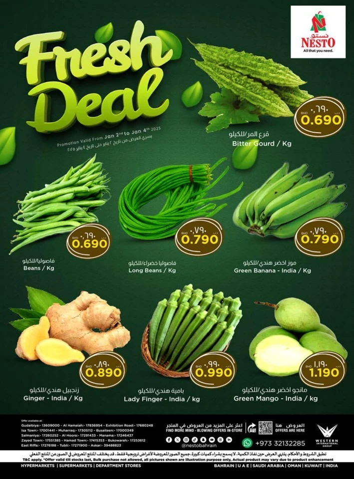 Fresh Deal 2-4 January 2025