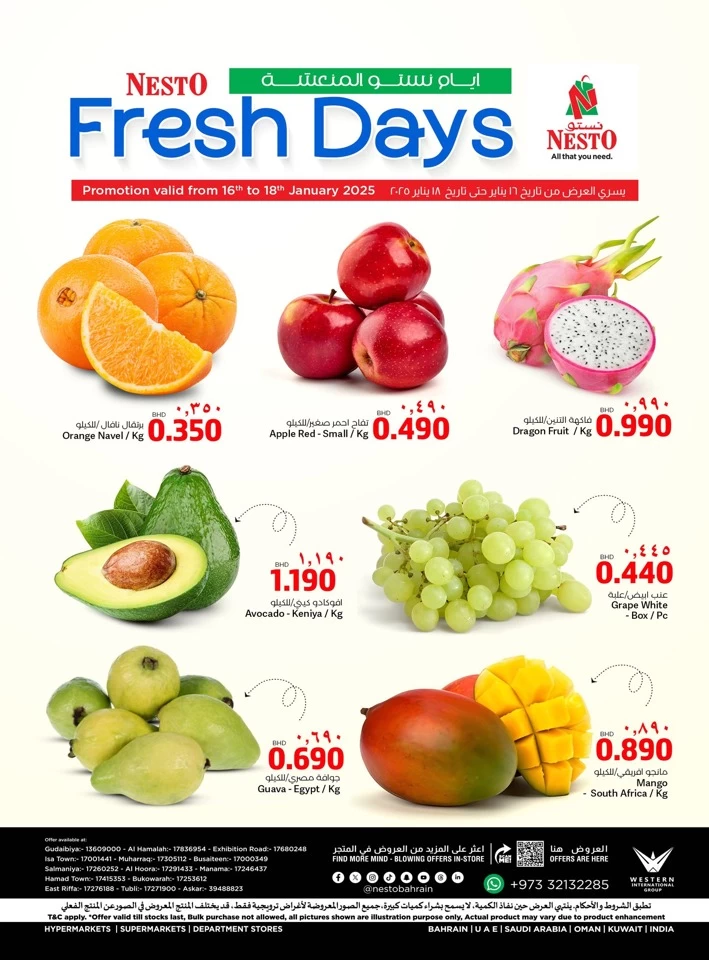 Nesto Fresh Days Offer