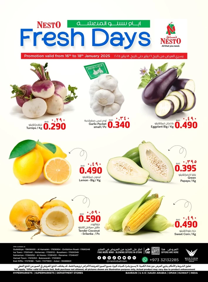 Nesto Fresh Days Offer