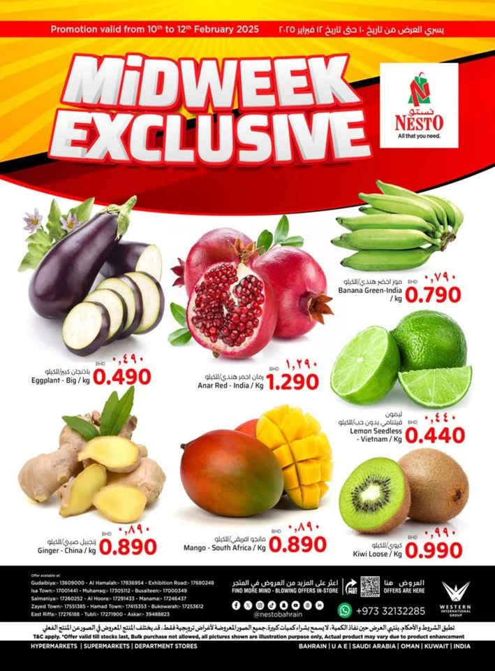 Nesto Midweek Exclusive Promotion