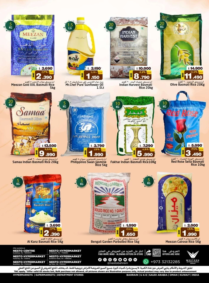 Nesto Rice & Oil Fest Promotion