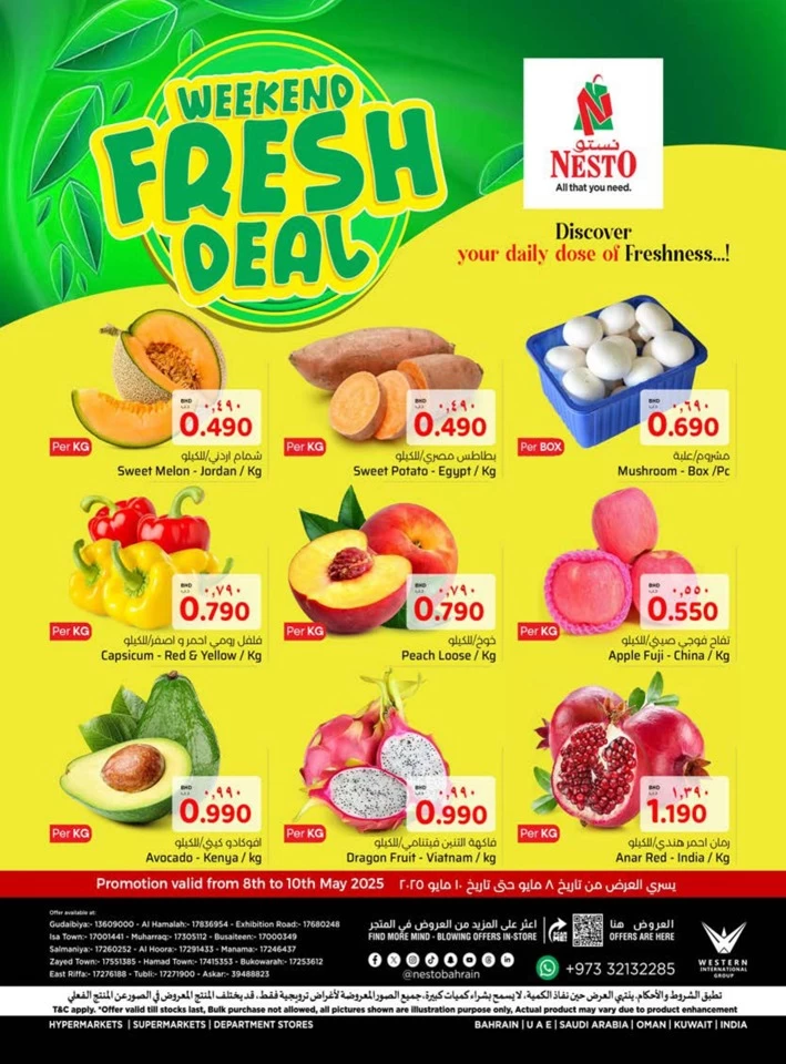 Weekend Fresh 8-10 May 2025