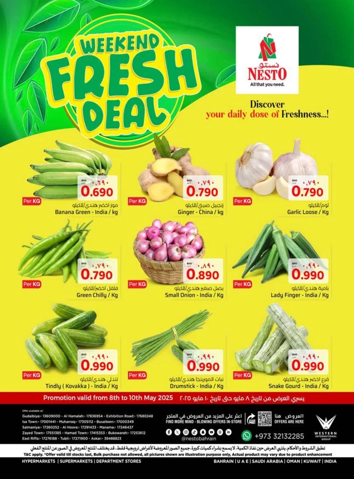 Weekend Fresh 8-10 May 2025
