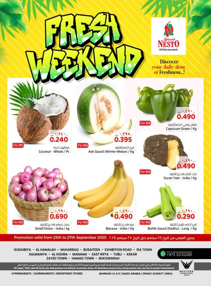 Fresh Weekend 25-27 September 2025