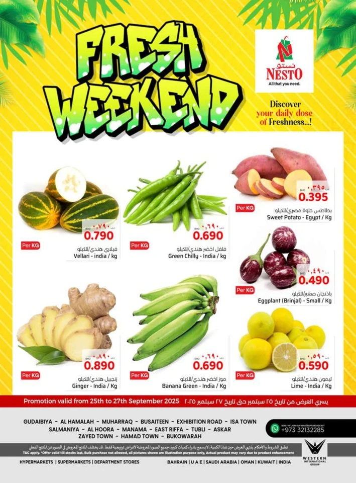 Fresh Weekend 25-27 September 2025