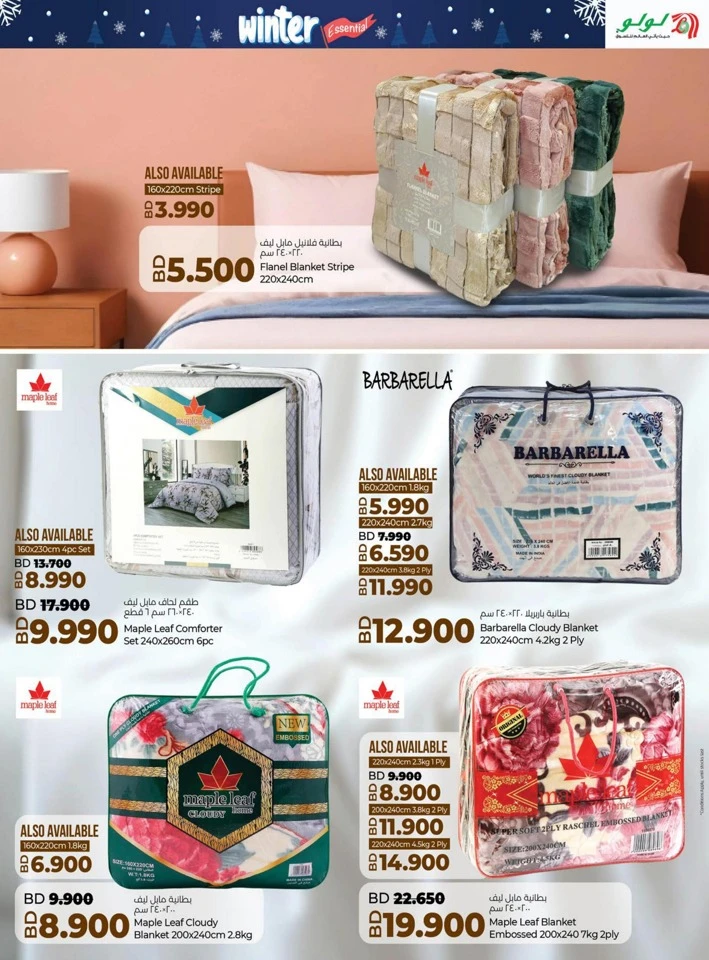 Lulu Winter Essential Promotion