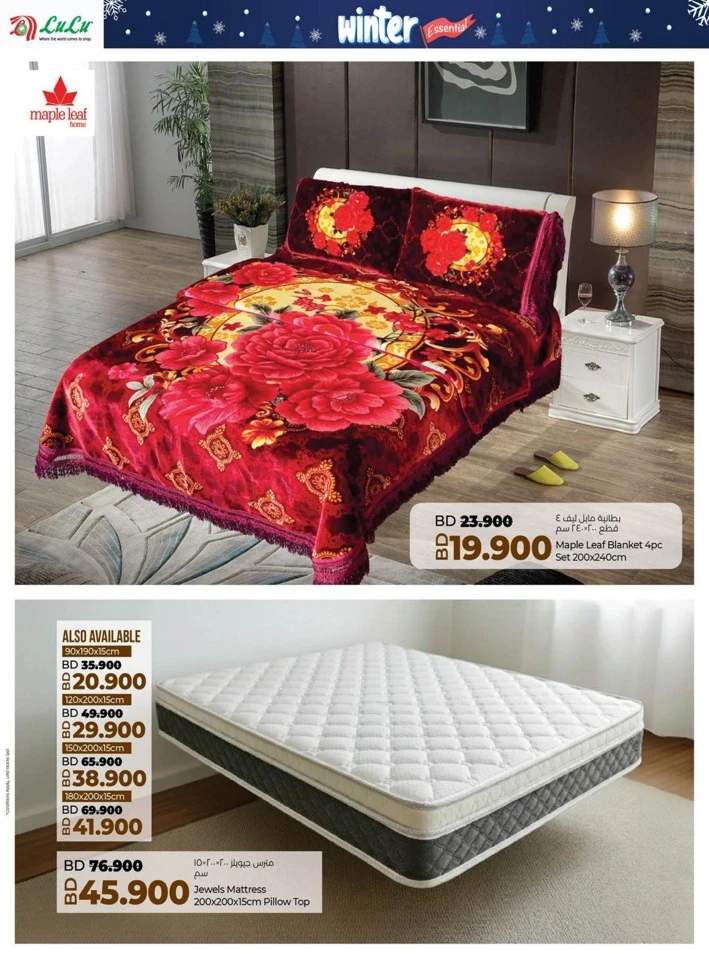 Lulu Winter Essential Promotion