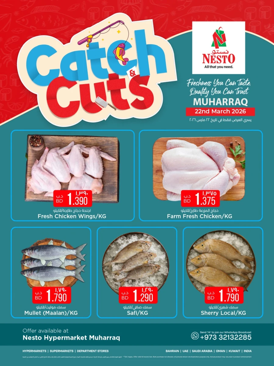 Nesto Catch & Cut Offer 