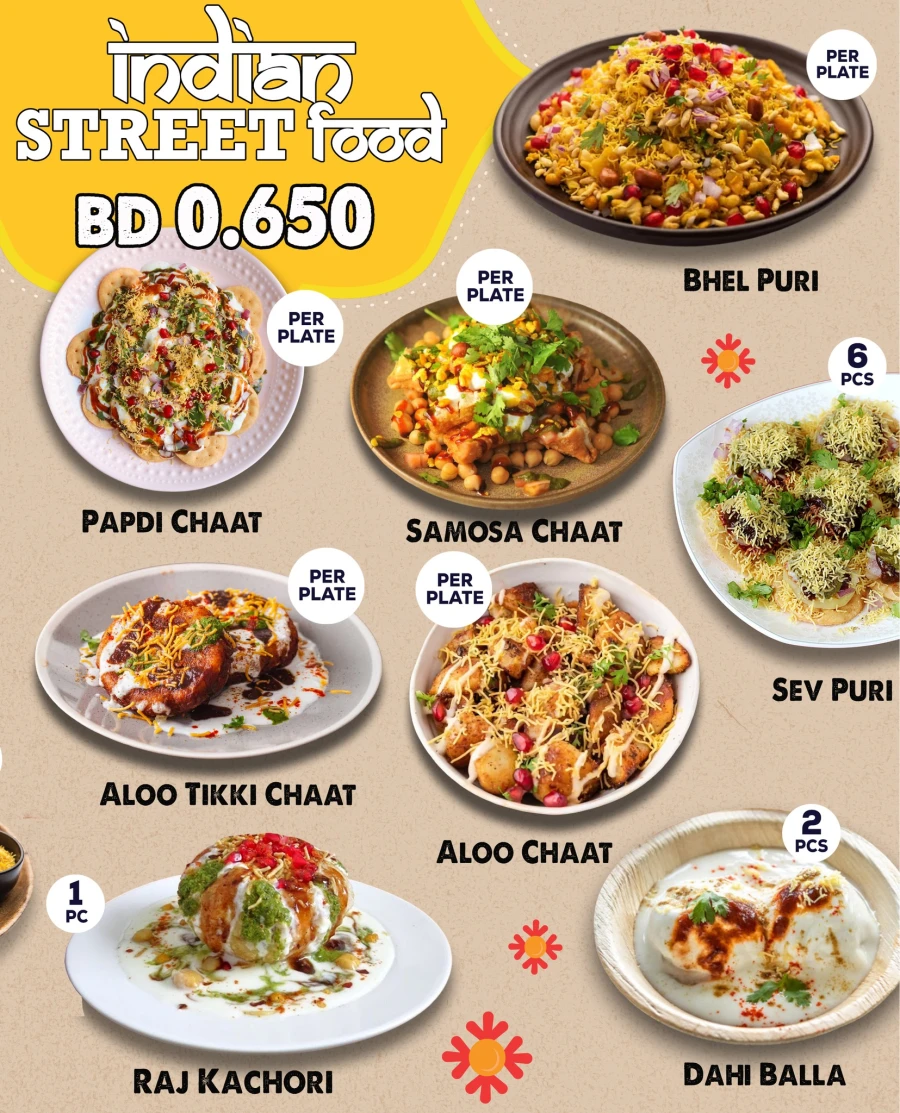 Al Jazira Indian Street Food Offer