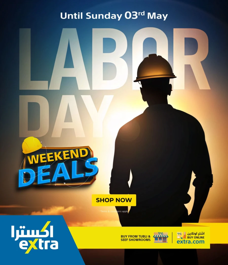 Extra Stores Labor Weekend Deals