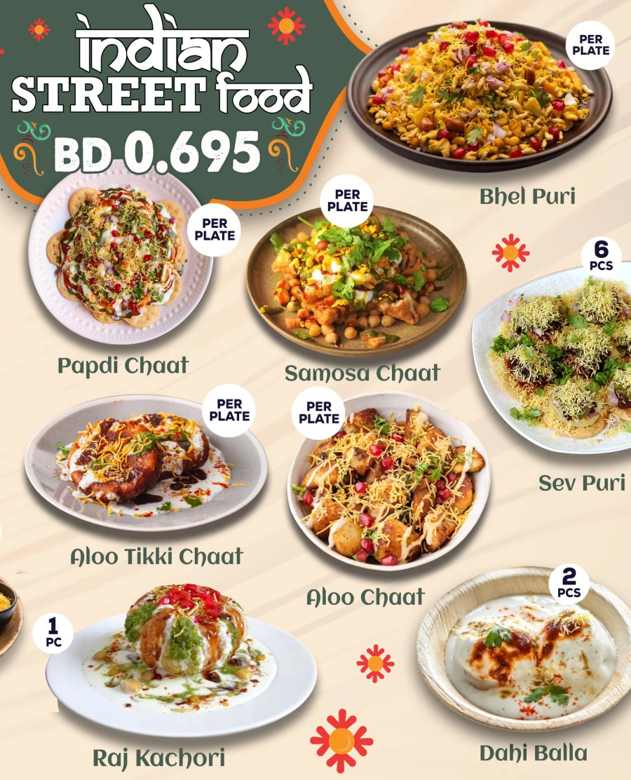 Al Jazira Indian Street Food Offer